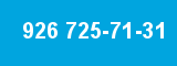 926 725-71-31